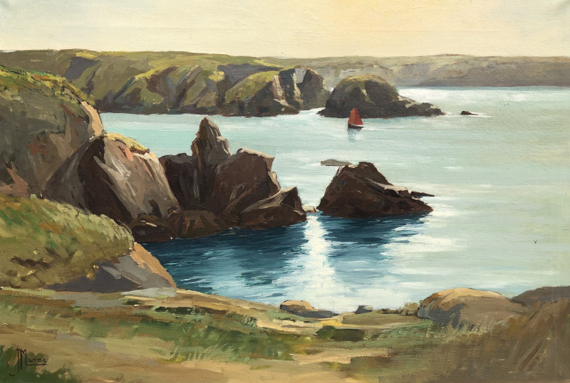 La pointe de Goulphar à Belle-île par Jean Marec