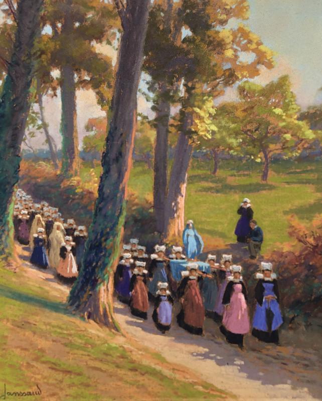 Pardon en campagne par Mathurin Janssaud