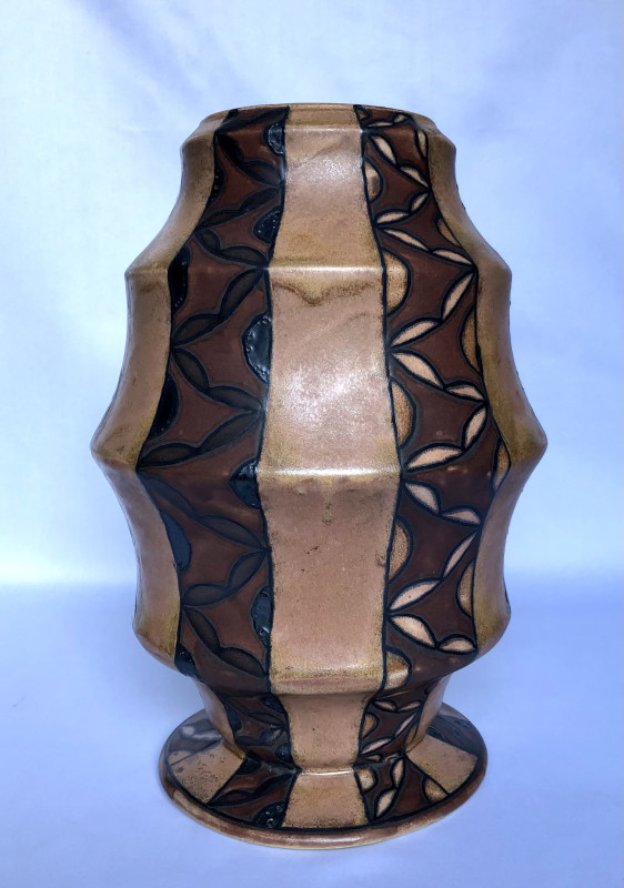 Vase de forme lampion Odetta par René Beauclair