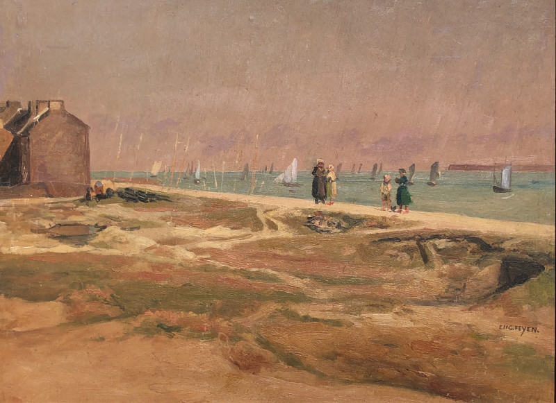 À la sortie de Cancale