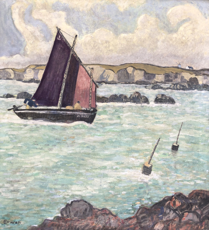 Sinagot sous voile par Yves de Kerouallan