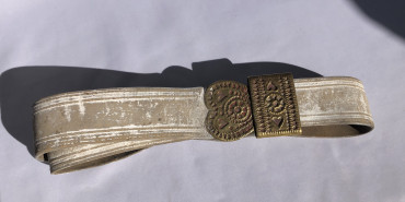 Ceinture bretonne dite Gouriz datée 1848 