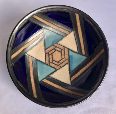 Coupe Odetta à décor géométrique