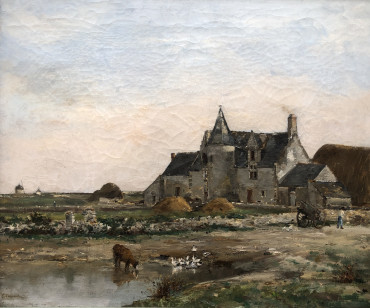 Manoir de Kervaudu au Croisic par Ernest Laynaud