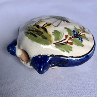 Rare secouette en forme de coquille St Jacques