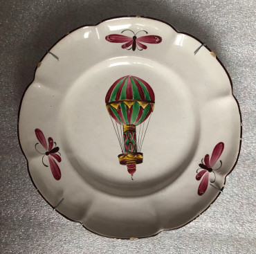 Assiette des Islettes sur l’ascension de Pilâtre de Rozier