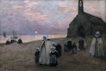 La chapelle de la croix à Concarneau par F. du Puigaudeau