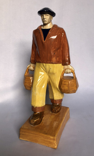 Pêcheur et sa godaille