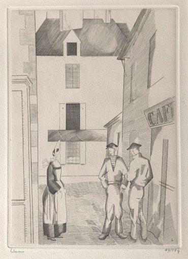  La ruelle (au Croisic)