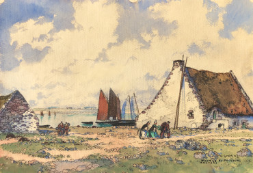 Village de pêcheurs bretons