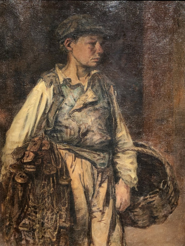 Jeune pêcheur par Achille Granchi-Taylor