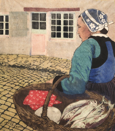 Penn sardin de retour du marché par Carl Moser