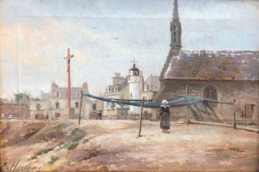 La chapelle de la croix à Concarneau par Emma Herland