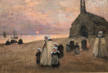 La chapelle de la croix à Concarneau par F. du Puigaudeau
