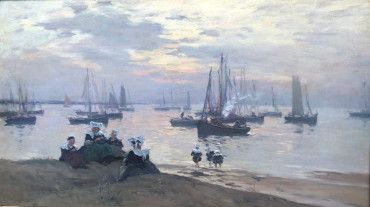 Derniers rayons du soir par Fernand Le Gout-Gérard