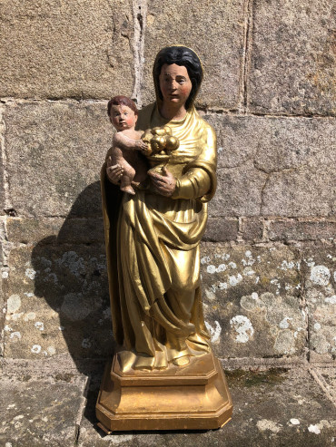 Grande vierge à l'enfant XVIIIe