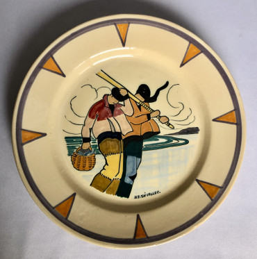 Assiette du service de l'Armor par Sévellec