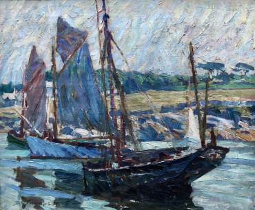 Séchage des voiles par Sydney-Lough Thompson