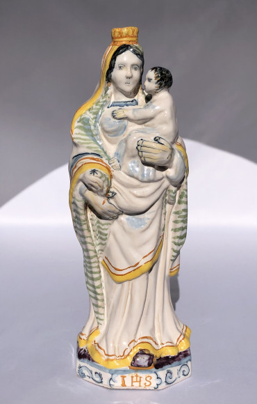 Vierge à l'enfant XVIIIe de Rennes